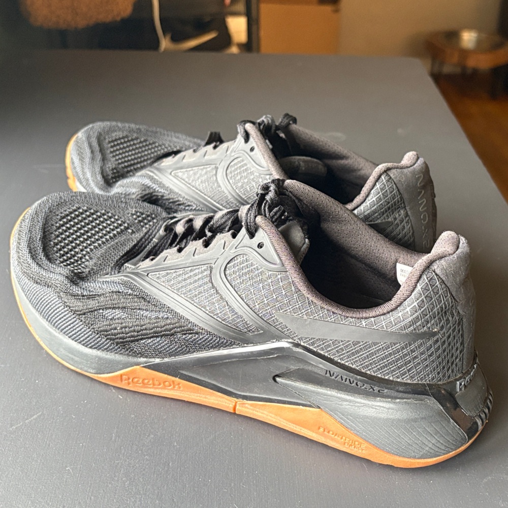 Reebok Nano x2 Men's Black and Brown Athletic Shoes